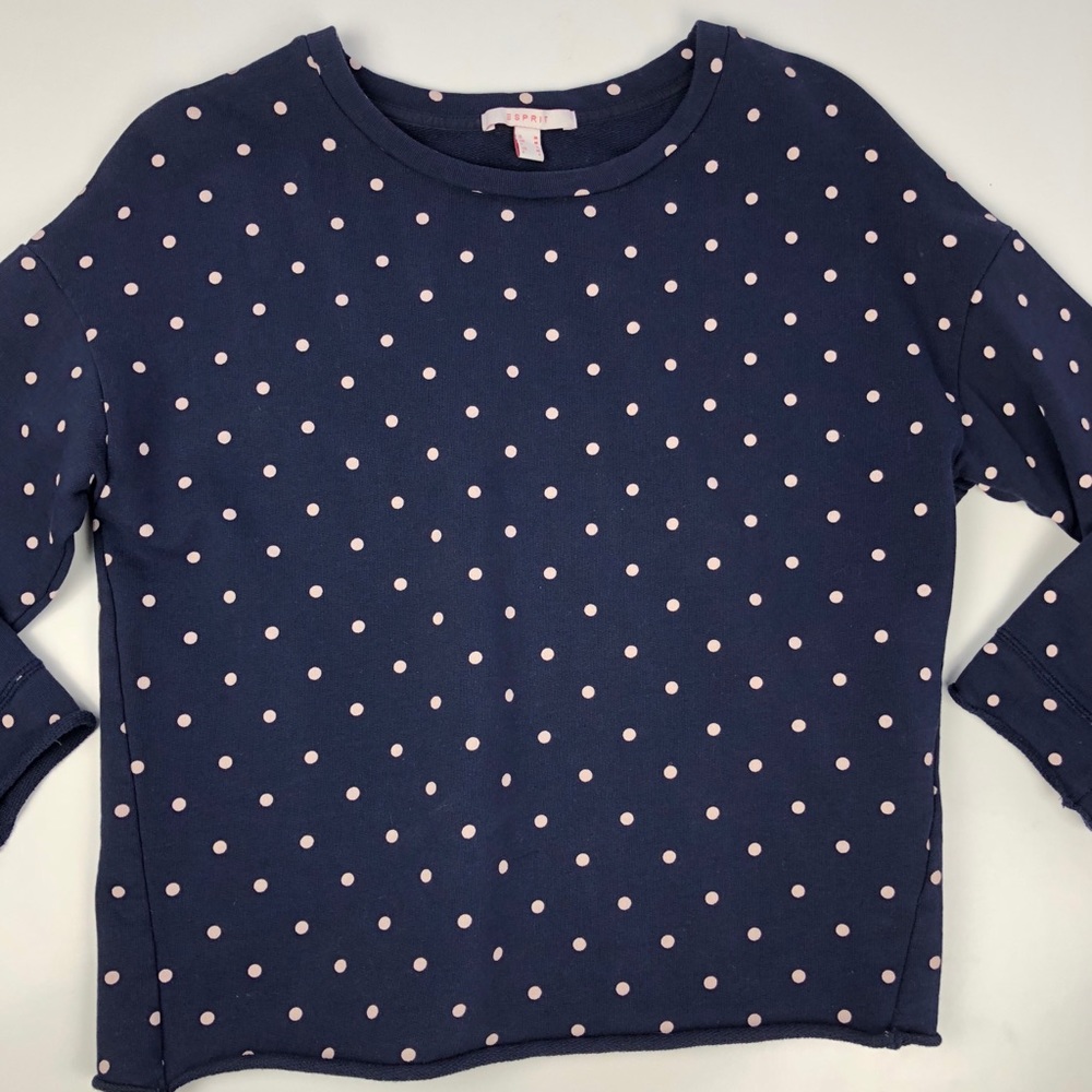Esprit Polka Dot Sweatshirt Top